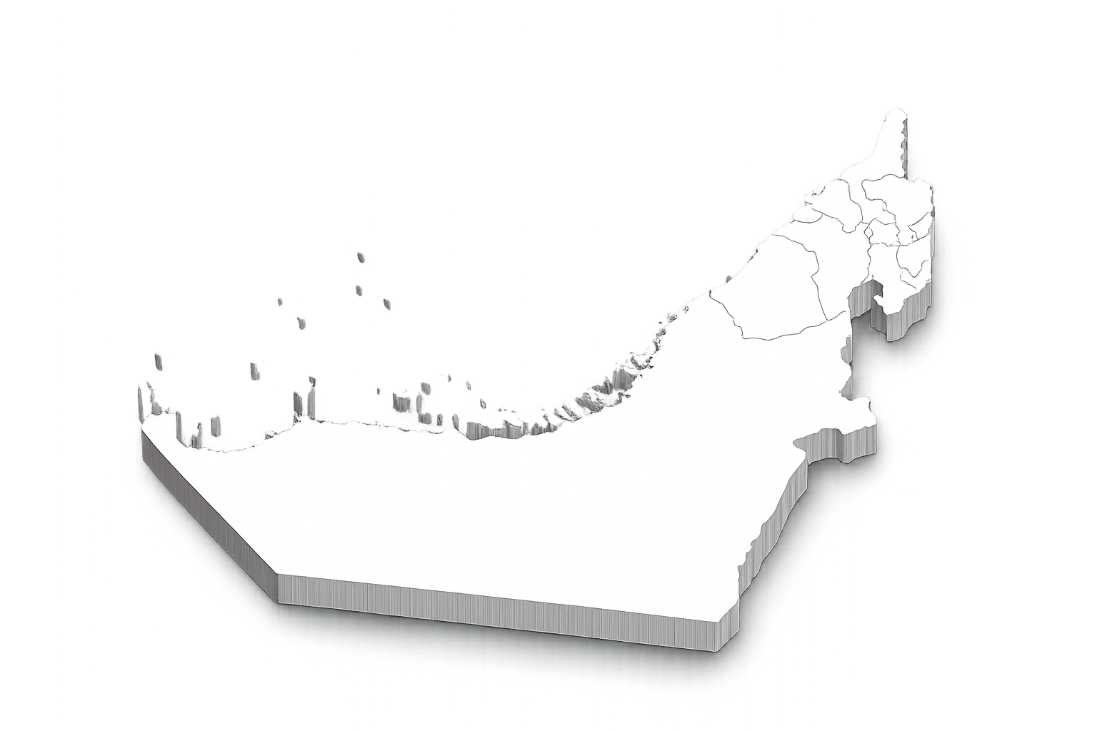 UAE Map