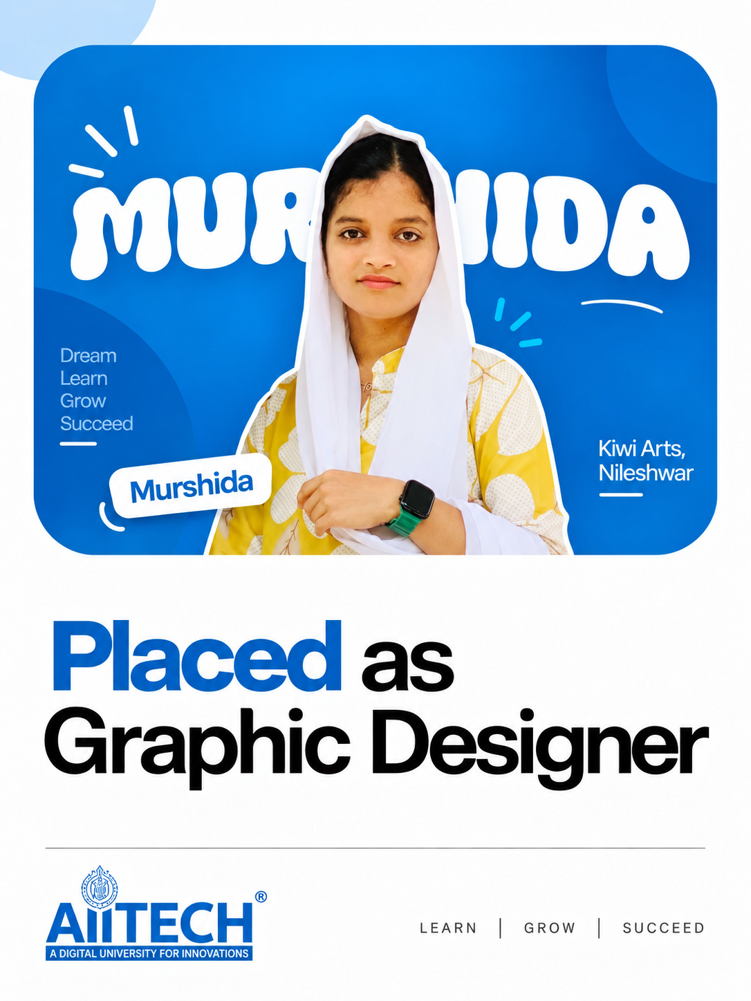 AIITECH Placed Student - Murshida