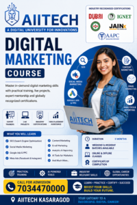 DIGITAL MARKETING COURSE AIITECH KASARAGOD